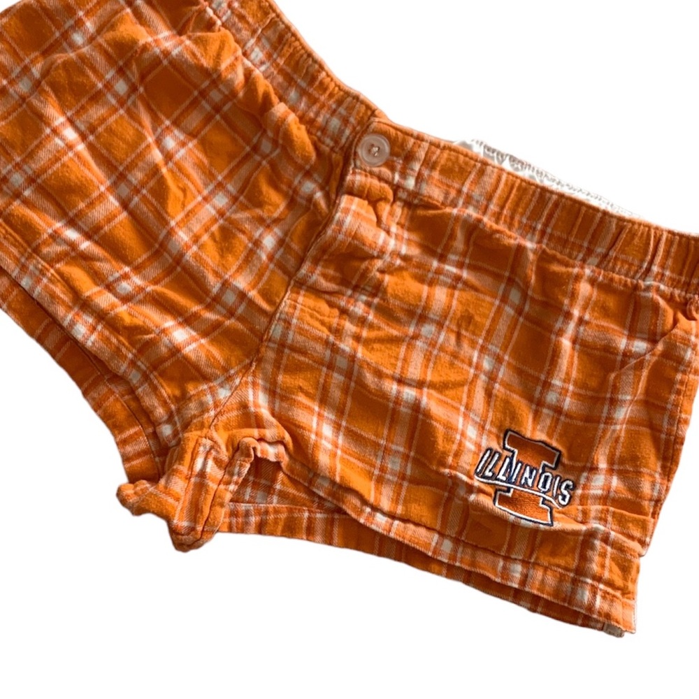 Vintage U of I Illini lounge/sleep shorts, S